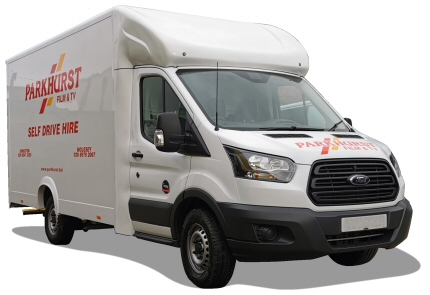 TRANSIT LUTON LOW LOADER